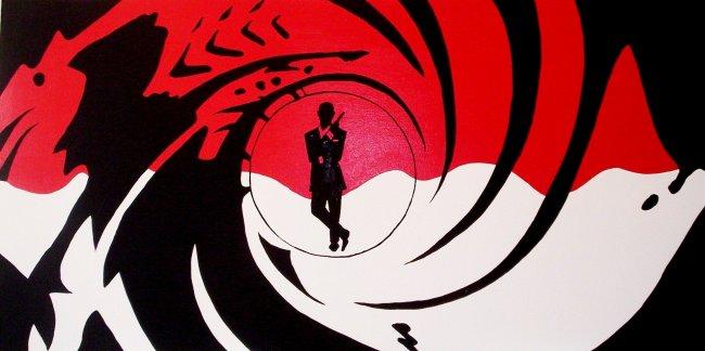 Imagen con el logo de James Bond